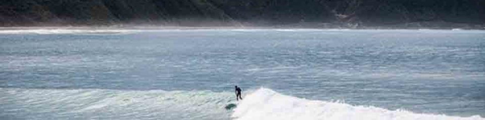Surfing in Kaikoura